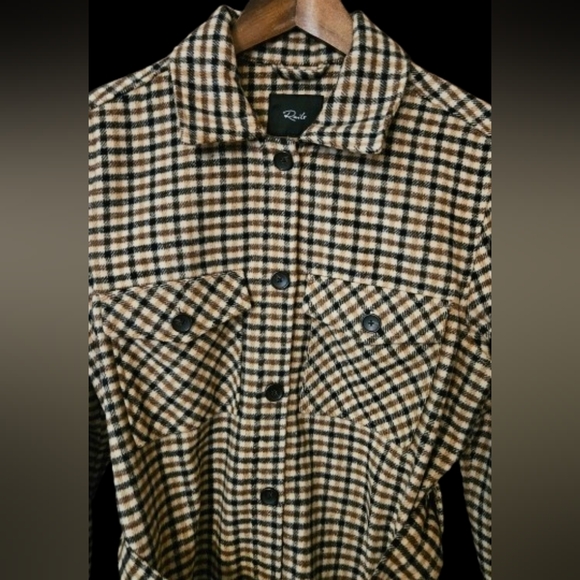 NWOT Rails Rhodes Jacket Ochre Sand Mocha Color - Picture 7 of 10